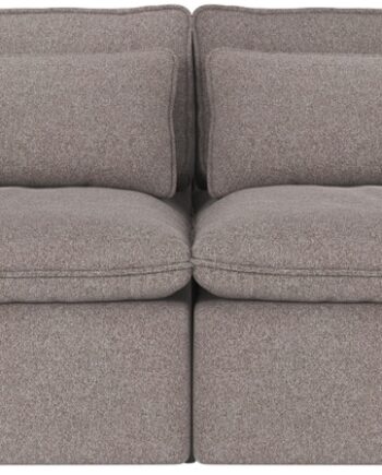 Personers Sofa Rowico Rawlins Maxi Gråbeige Brenda 100 Polyester Nozag Fjedre   Findelt Skum Fsc Certificeret Stel på Afbetaling