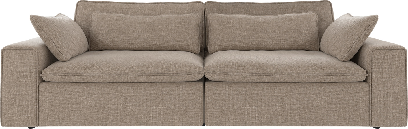 Personers Sofa Rowico Rawlins Maxi Gråbeige Polyester Nordisk Design H85xb259xd116 Fsc Mix på Afbetaling