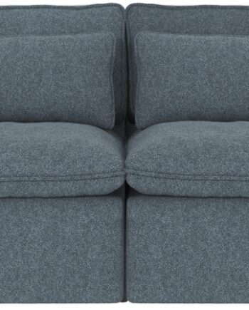Personers Sofa Rowico Rawlins Maxi Mellemblå Bobby Polyester 259 Bred på Afbetaling