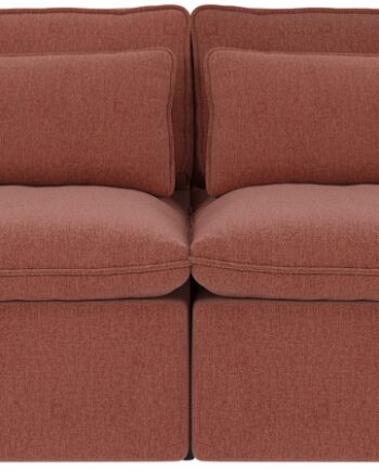 Personers Sofa Rowico Rawlins Maxi Rød Polyester Brenda 259x116 på Afbetaling