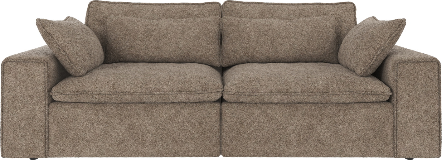 Personers Sofa Rowico Rawlins Mørkbeige Melange Polyester 226116 på Afbetaling