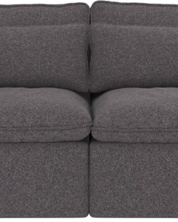 Personers Sofa Rowico Rawlins Mørkegrå Brenda Stof H85b226d116 Fsc Mix 100 Polyester Martindale 000 Dybt Sæde Brede Armlæn på Afbetaling