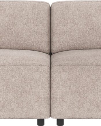 Personers Sofa Rowico Willard Greg Lysegrå Stof Modulopbygget på Afbetaling