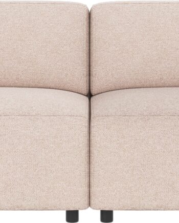 Personers Sofa Rowico Willard Lysebeige Max Stof Med Fsc Mix Ramme Nozag Fjedre Koldskum Modulopbygning på Afbetaling