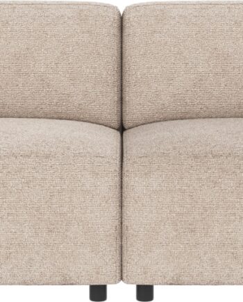 Personers Sofa Rowico Willard Robin Lys Grå Stofsofa Modulsofa 236 på Afbetaling