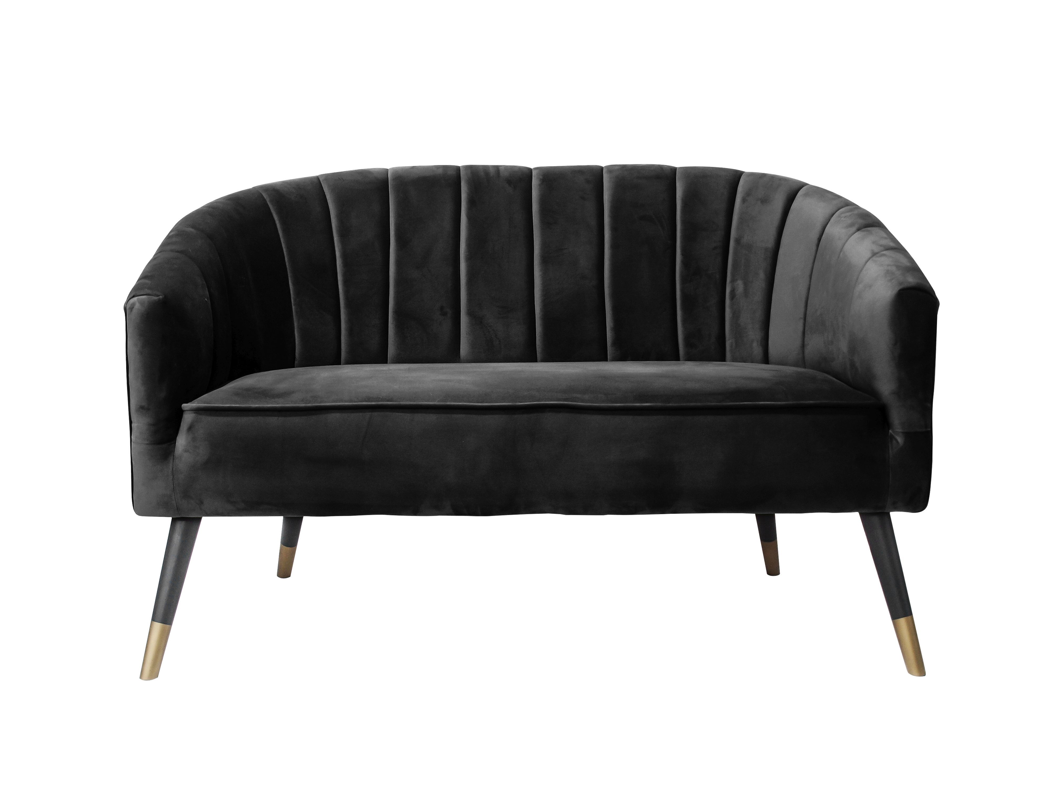 Personers Sofa Royal Sort på Afbetaling