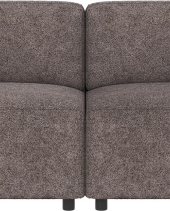 Personers Sofa Tremandssofa Rowico Willard Anna Stof Mørkegrå 236x98x70 på Afbetaling