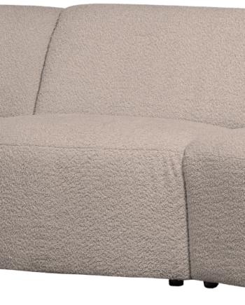 Personers Sofa Woood Coco Sand Boucl Polyester L227 D72 H70 på Afbetaling