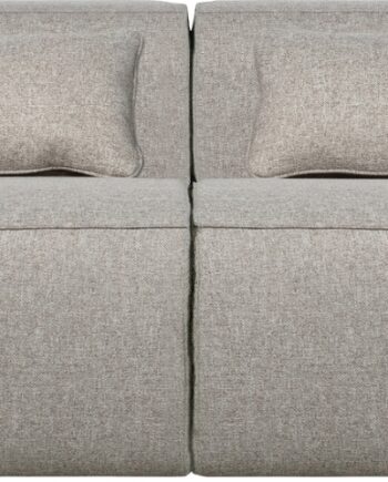 Personers Sofa Woood Exclusive Bean Lysegrå Stof Med Puder H73b246d96 på Afbetaling