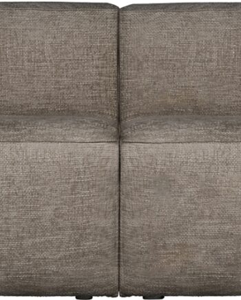 Personers Sofa Woood Exclusive Bean Travertin Melange Polyesterstof 73x246x96 på Afbetaling