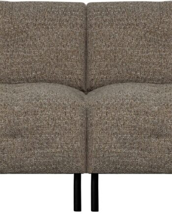 Personers Sofa Woood Lloyd Mørkebrun Polstret Stofsofa Med Tidløst Elegant Design H75xb245xd90 på Afbetaling