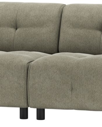 Personers Sofa Woood Louis Modulopbygget Polyester Chenille Grøn 244x90x73 på Afbetaling