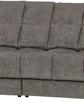 Personers Sofa Woood Second Date 226x99x78 Grå Polyester Loungesofa Modulær på Afbetaling