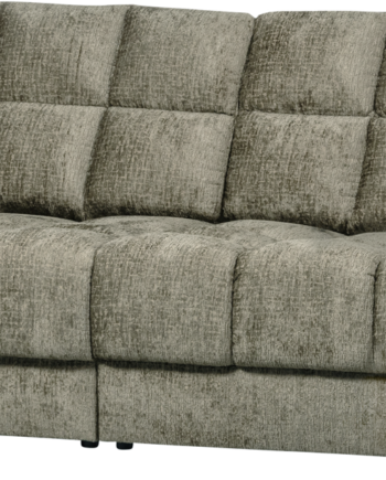 Personers Sofa Woood Second Date Frostvelour 226x99x78 Luksus Veloursofa Til Stue på Afbetaling