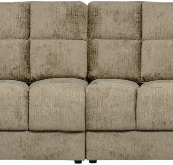 Personers Sofa Woood Second Date Lysegrå Velour Polyester L406 B99 H78 på Afbetaling