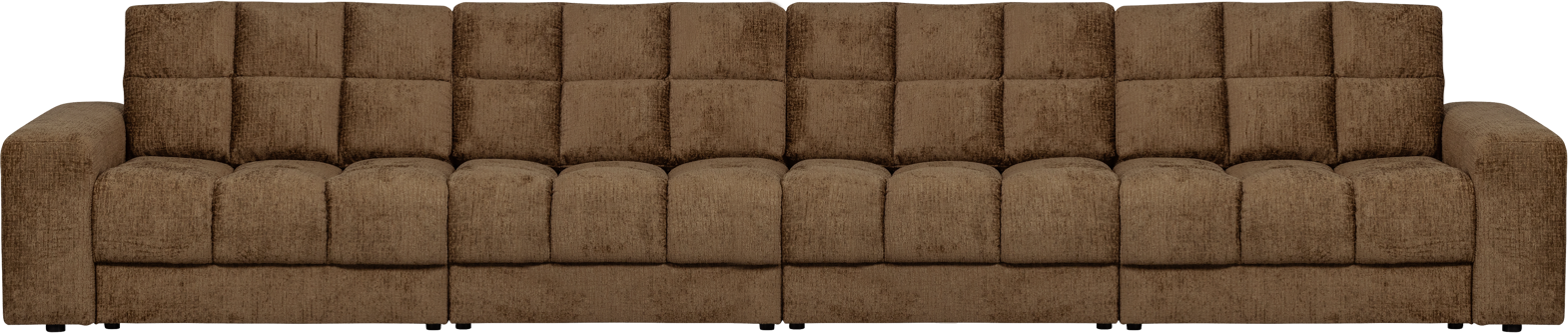 Personers Sofa Woood Second Date Messing Velour på Afbetaling