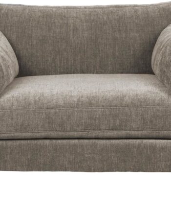 Personers Sofa Zuiver Summer Kaffefarvet Acetat Polyester Stof Med Stålben Aftageligt Betræk 125x101x82 på Afbetaling