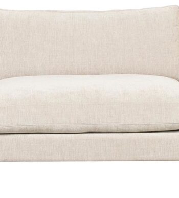 Personers Sofa Zuiver Summer Perlemor Stof Med Skum Stålramme H82 D101 B335 på Afbetaling