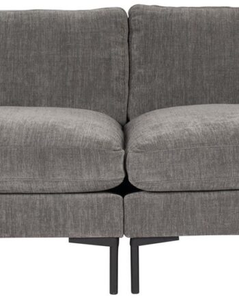 Personers Sofa Zuiver Summer Stof Mørkegrå 230x101x82 på Afbetaling