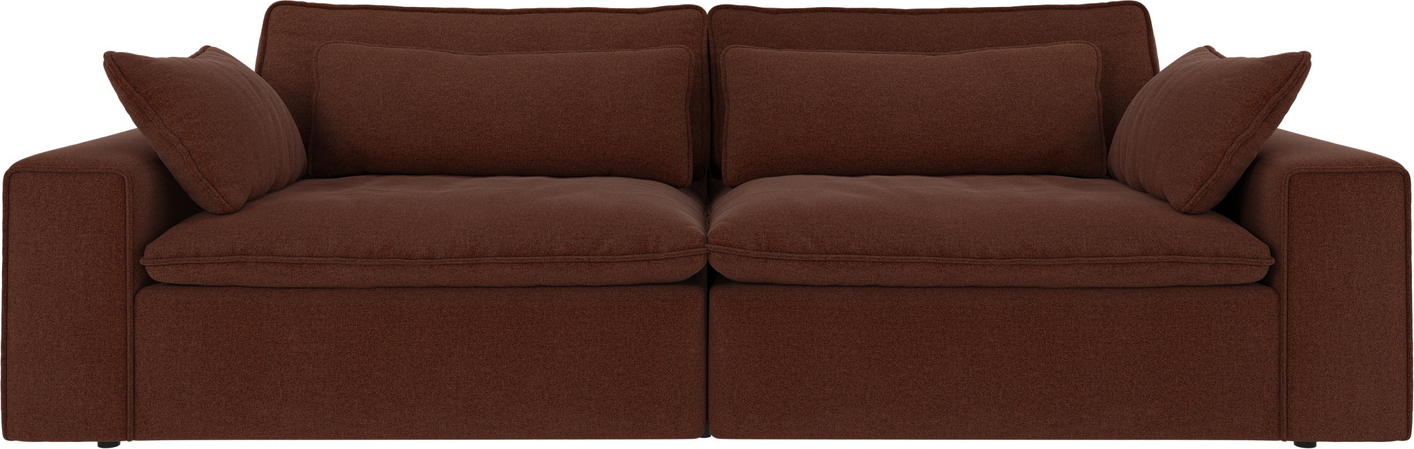 Personers Tresæders Maxi Sofa Rowico Rawlins Rita Rød Polyester på Afbetaling