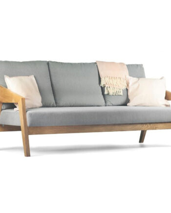 Piko Sofa Massiv Egetræ 200x82x92 på Afbetaling