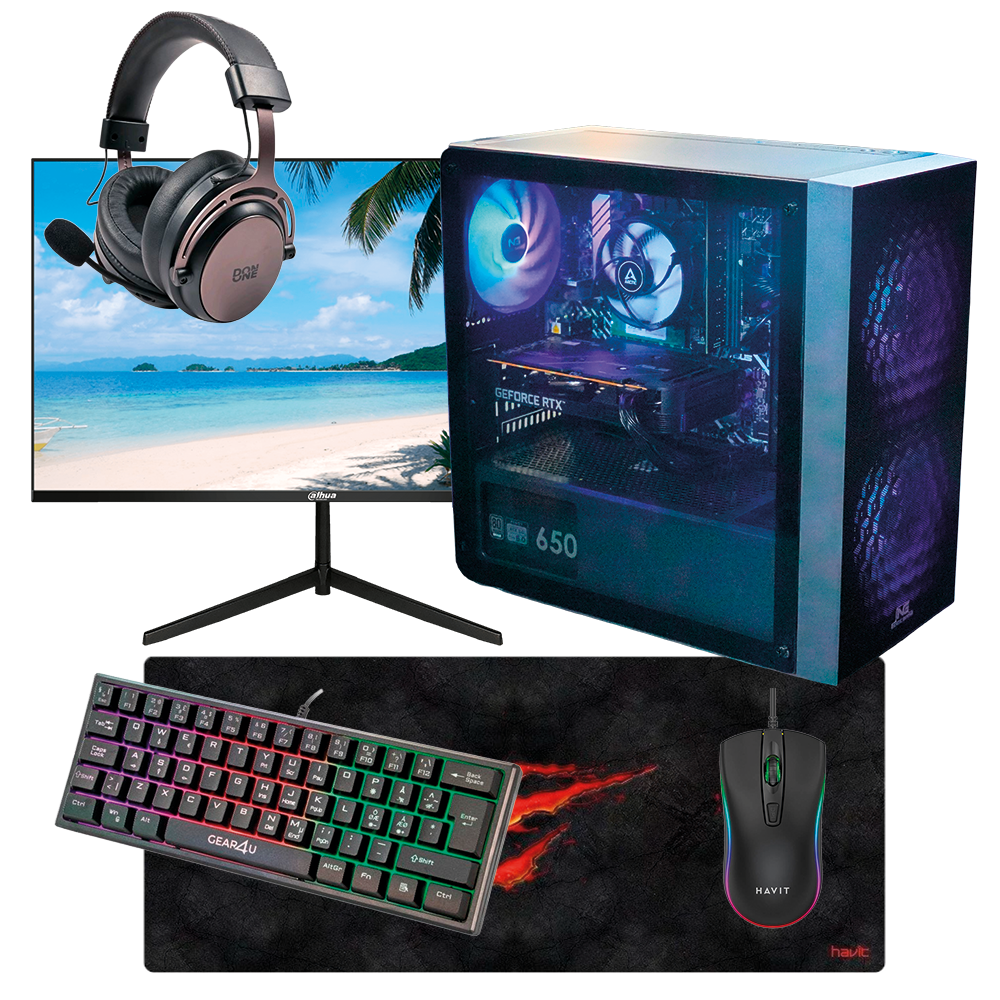 Prime Gaming Computer Bundle Bundle Geekd på Afbetaling