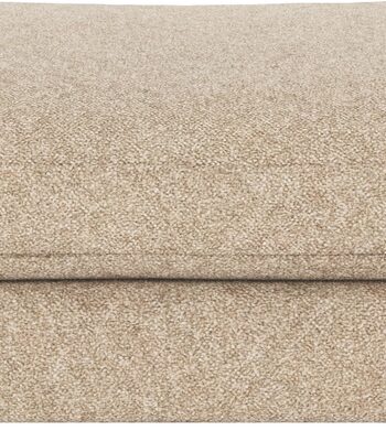 Puf Til Sofa Fodskammel Rowico Duncan Bobby Polyester Beige Fsc Certificeret Ramme High Resilience Koldskum på Afbetaling