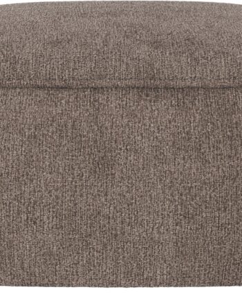 Puf Til Sofa Fodskammel Rowico Norris Greg Stof Mørk Beige ø89xh43 på Afbetaling
