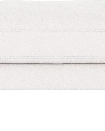 Puf Til Sofa Rowico Corwin 4584 Hvid Sort Polyester Metalstel på Afbetaling