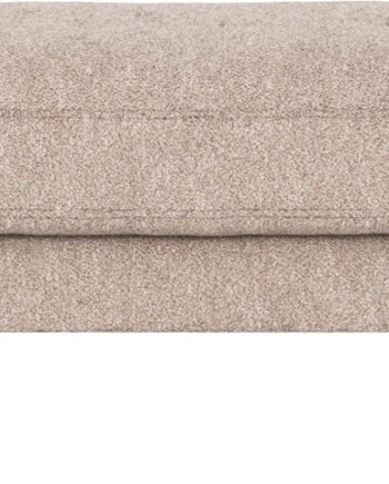 Puf Til Sofa Rowico Corwin Lysebeige Alice Stof Med Sorte Pulverlakerede Metalben 84x64x45 på Afbetaling