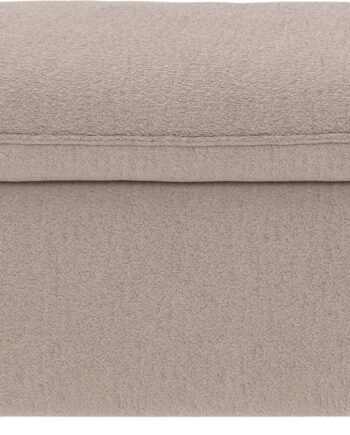 Puf Til Sofa Skammel Rowico Rawlins Alice Lysebeige Nordisk Design 91x91x45 på Afbetaling