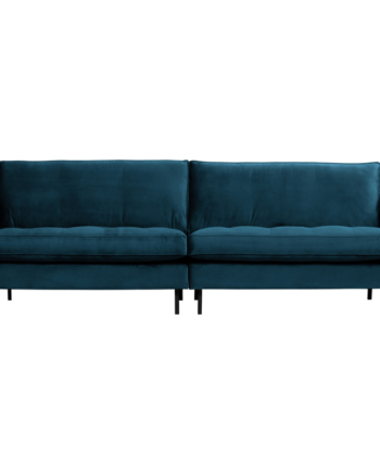 Rodeo Classic Pers Sofa Velour Blue på Afbetaling
