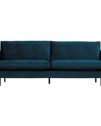 Rodeo Classic Pers Sofa Velour Blue på Afbetaling
