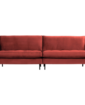 Rodeo Classic Pers Sofa Velour Chestnut på Afbetaling
