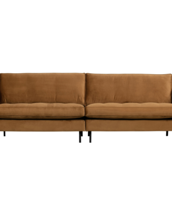 Rodeo Classic Pers Sofa Velour Honey Yellow på Afbetaling