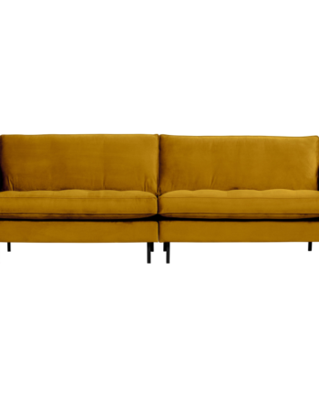 Rodeo Classic Pers Sofa Velour Ochre på Afbetaling