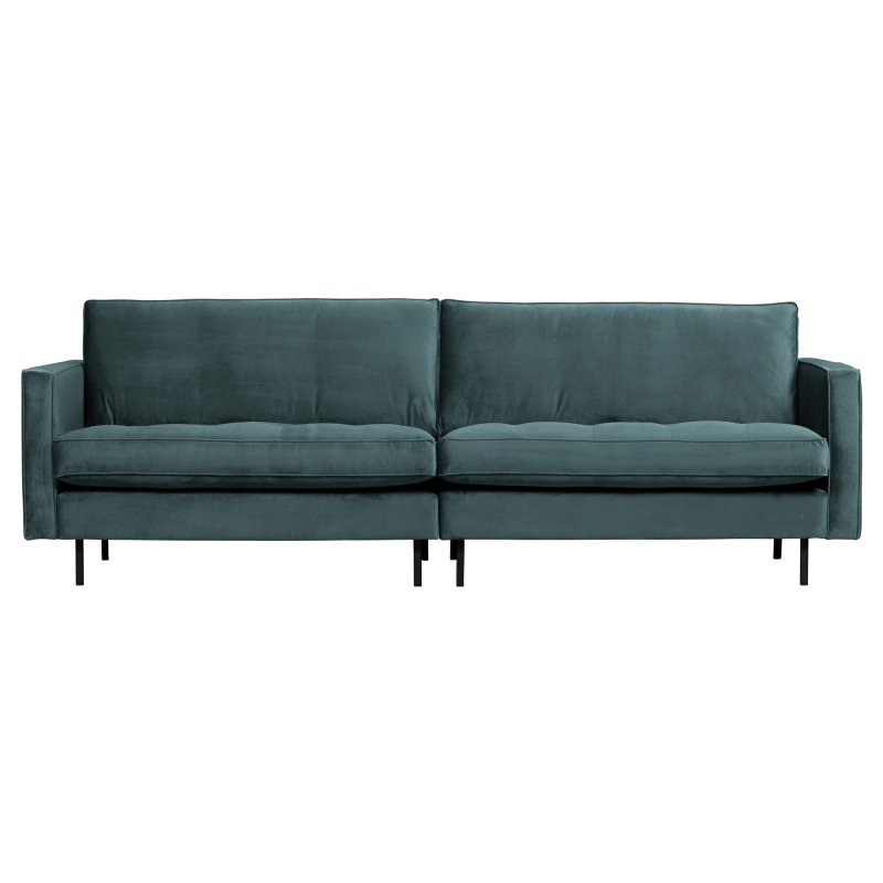 Rodeo Classic Pers Sofa Velour Teal på Afbetaling