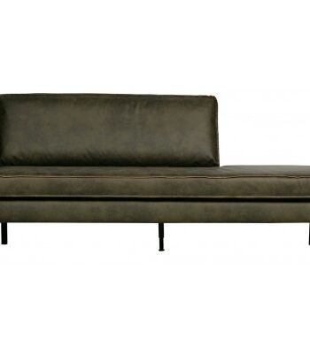 Rodeo Daybed Sofa Læder B203 Vintage Armygrøn på Afbetaling