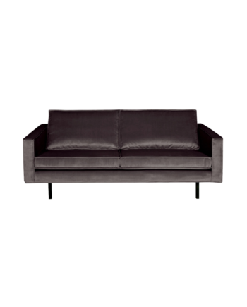Rodeo Pers Sofa Velour Anthracite på Afbetaling