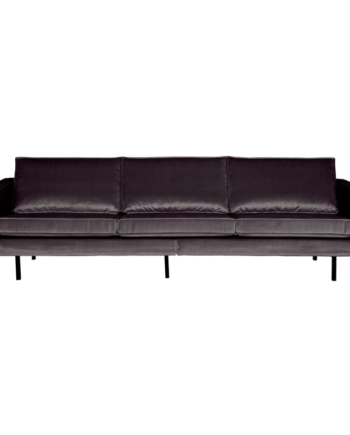 Rodeo Pers Sofa Velour Anthracite på Afbetaling