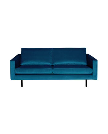 Rodeo Pers Sofa Velour Blue på Afbetaling