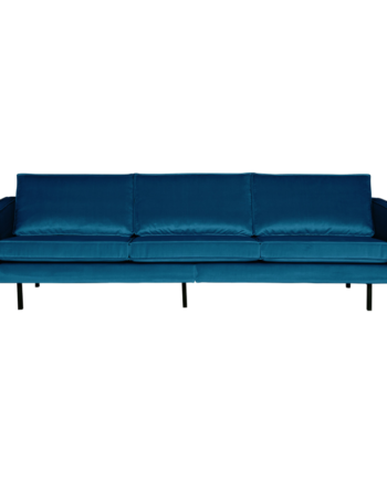 Rodeo Pers Sofa Velour Blue på Afbetaling