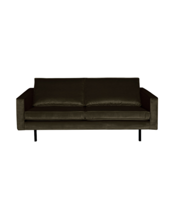 Rodeo Pers Sofa Velour Dark Green på Afbetaling