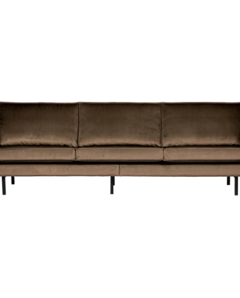 Rodeo Pers Sofa Velour Taupe på Afbetaling