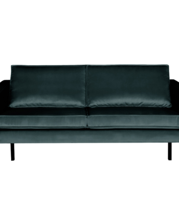 Rodeo Pers Sofa Velour Teal på Afbetaling