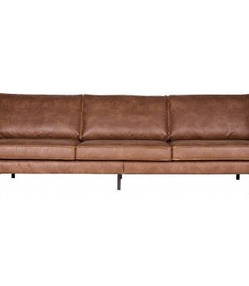 Rodeo Personers Sofa Læder B277 Vintage Cognac på Afbetaling