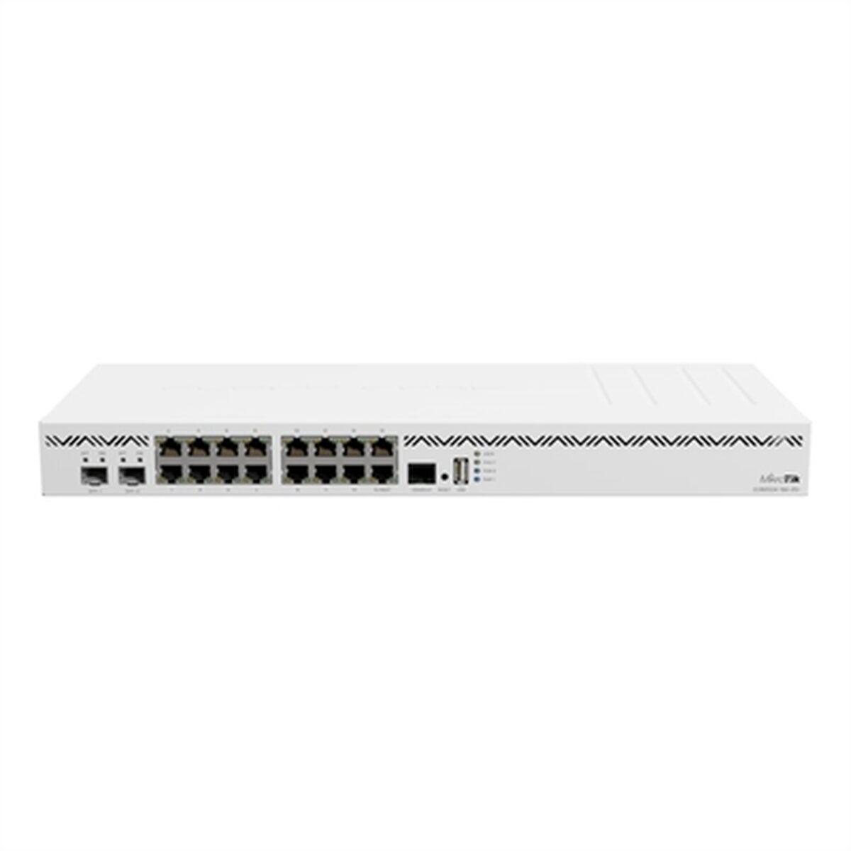 Router Mikrotik Ccr2004 16g Gigabit Router Hvid på Afbetaling