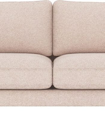 Rowico Braden Personers Sofa Lysebeige Max Stof Med Hvidvaskede Egetræben på Afbetaling