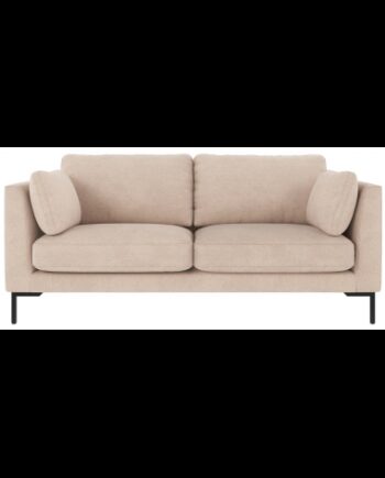 Rowico Corwin Personers Sofa Polyester 190 Sort Lys Beige på Afbetaling