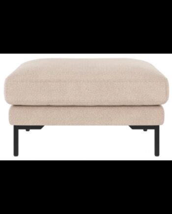 Rowico Corwin Puf Til Sofa Polyester Sort Lys Beige på Afbetaling
